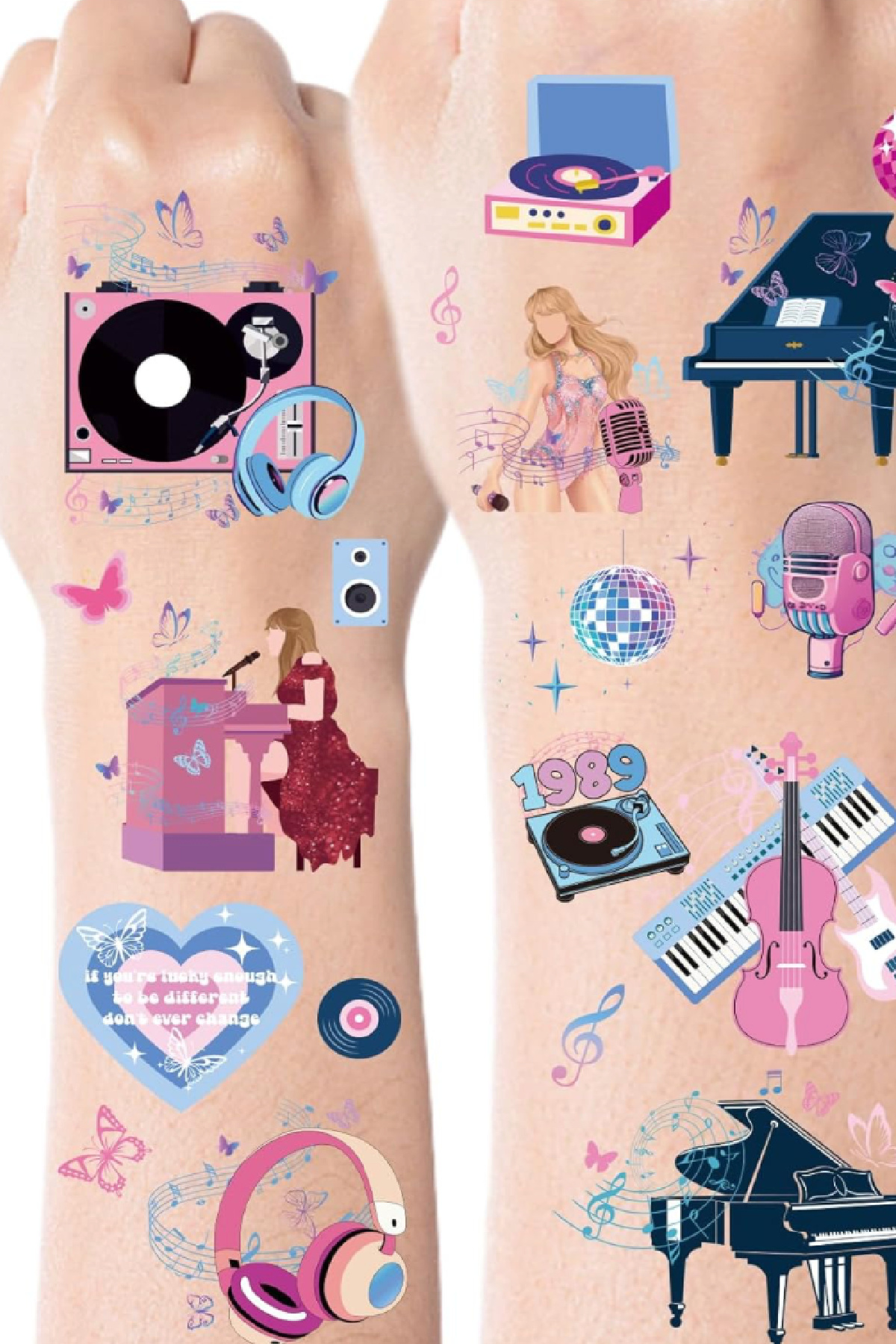 Taylor Swift Temporary Tattoo Party Favors