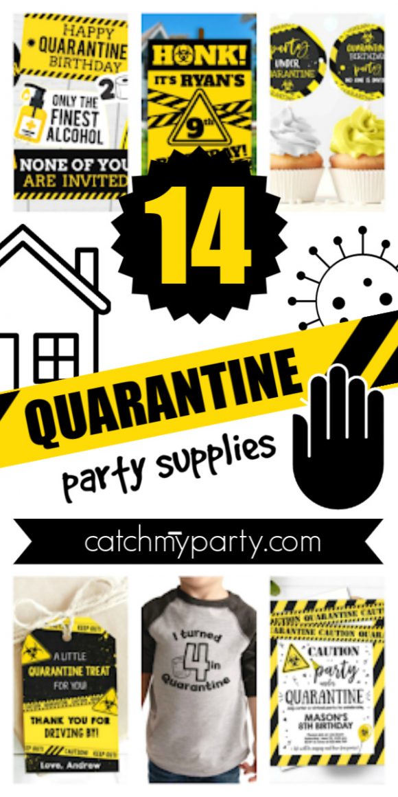 Quarantine Party Ideas for a Grown Up Birthday Catch My Party