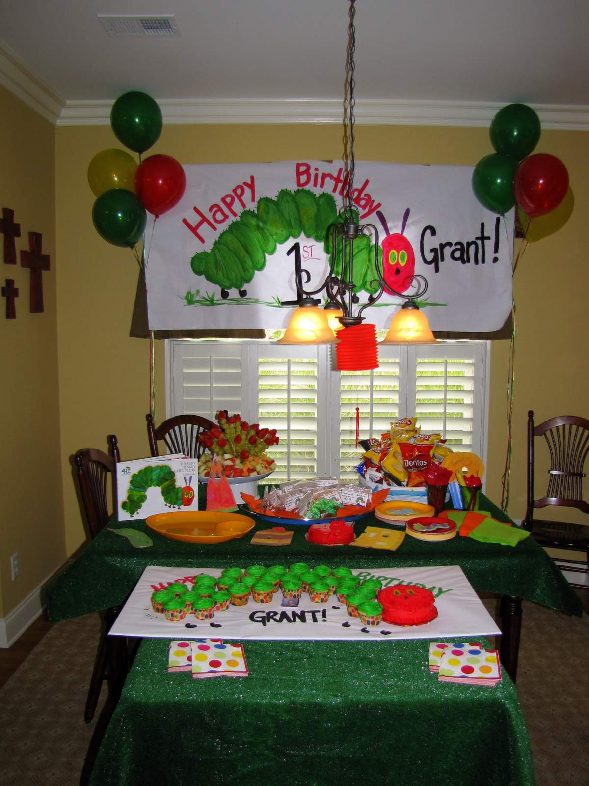 Grant's Very Hungry Caterpillar Party - Very Hungry Caterpillar