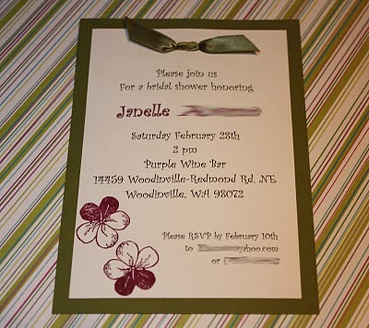Hawaiian Bridal Shower - Hawaiian