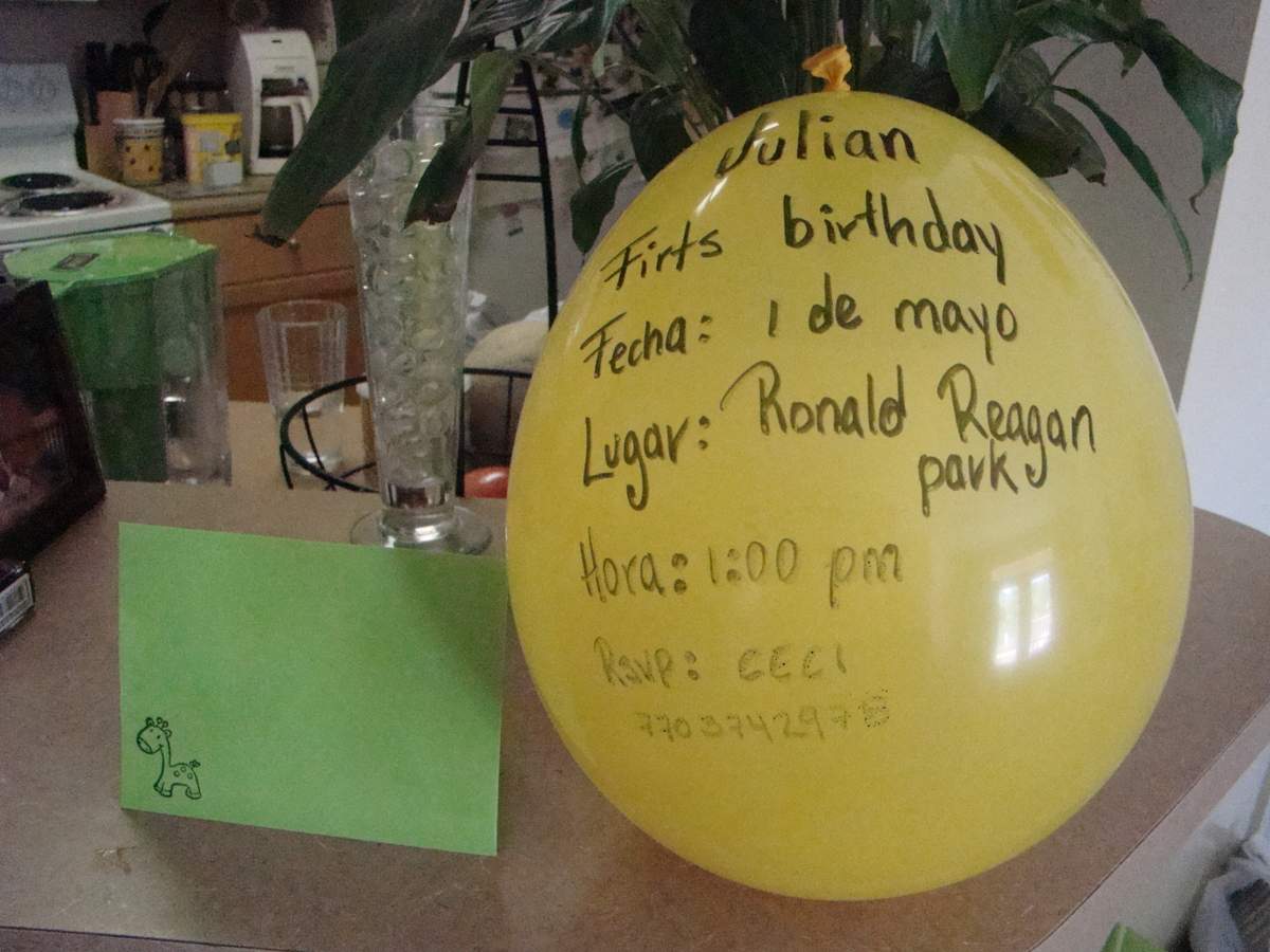 first Birthday Party - Jungle Safari