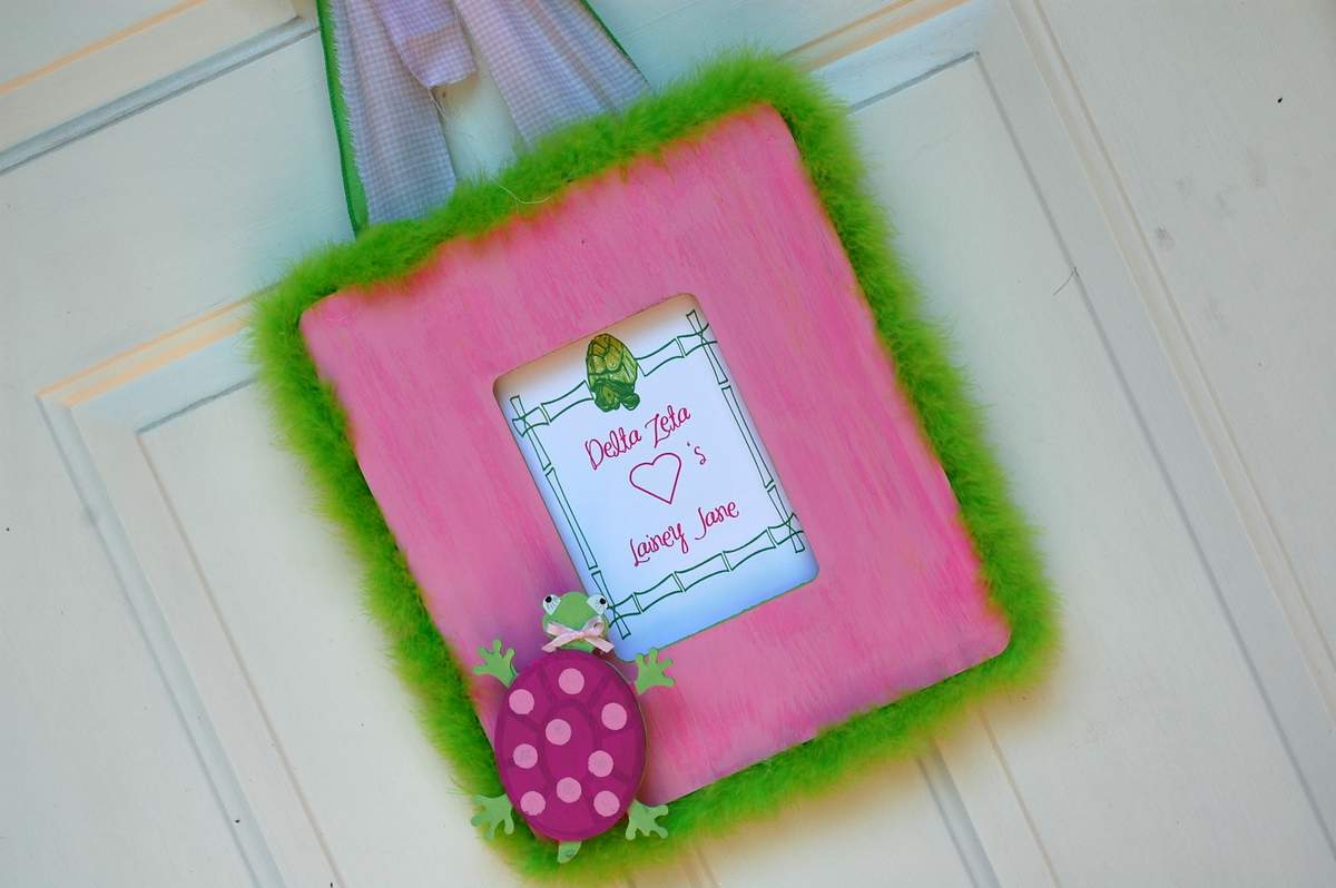 Welcome Lainey Jayne - Lily Pullitzer Pink Green Turtle