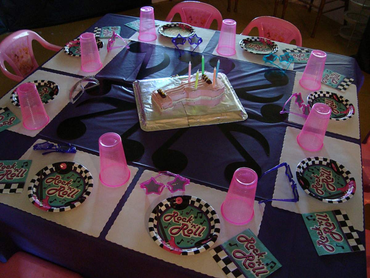 Rocker Girl 5th Birthday - Popstar/Rock Star
