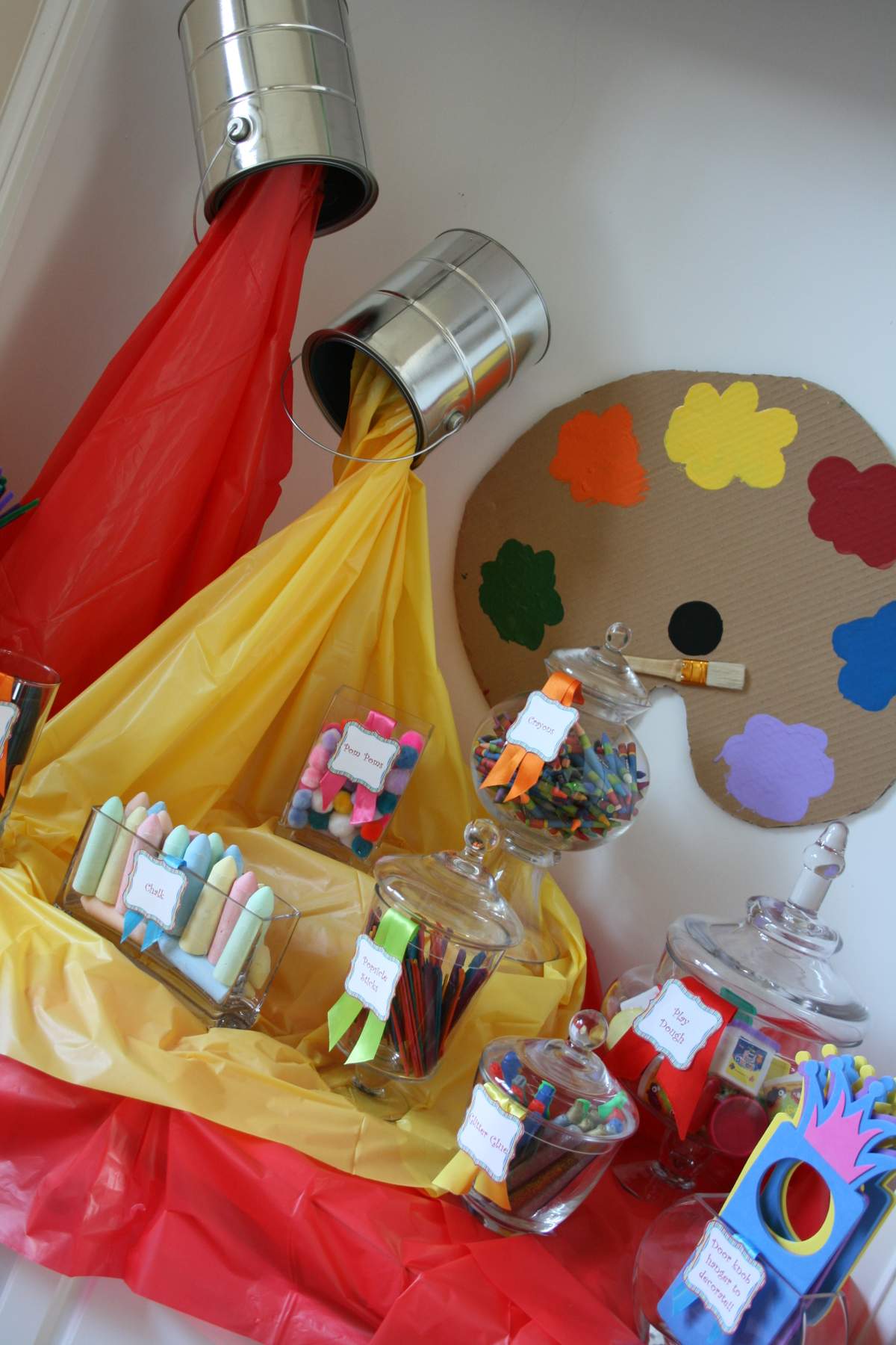 Arts Crafts Back To School Party Ideas Photo 14 Of 26 Catch My Party