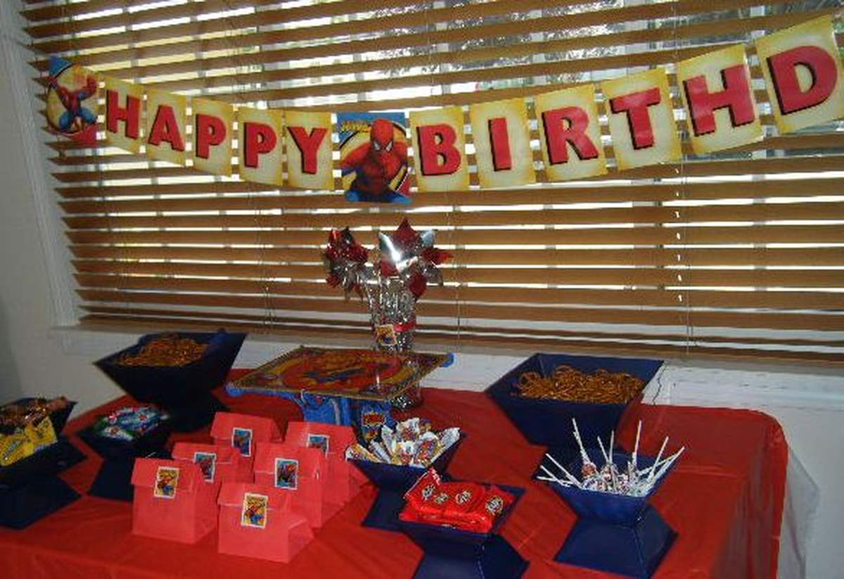 Phillip's 23rd  - Spiderman