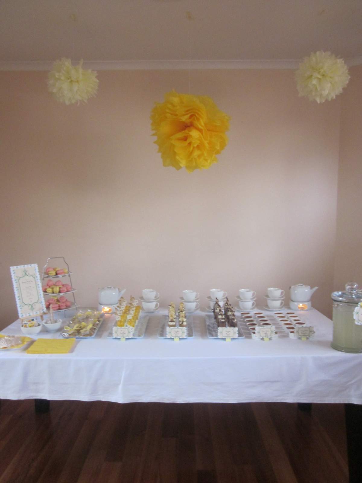 High Tea Birthday party for Miss J - None