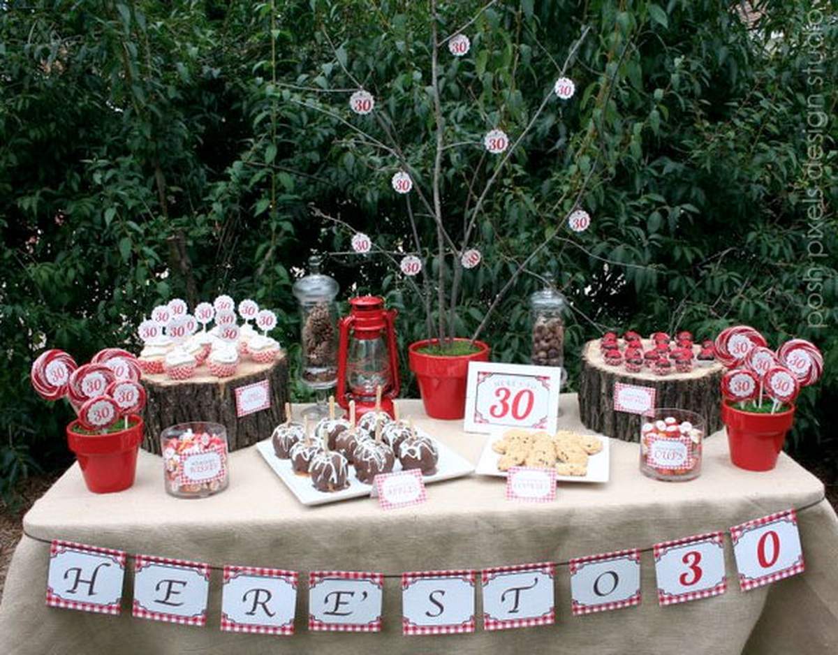 Rustic Birthday Party Ideas Photo 4 of 41 Catch My Party