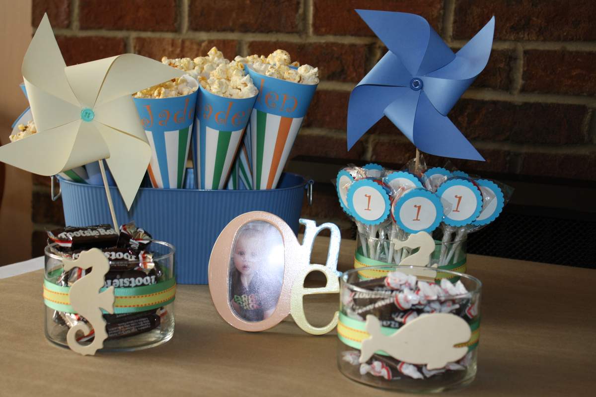 Jaden's 1st Birthday - Beach/Under the sea/Summer birthday