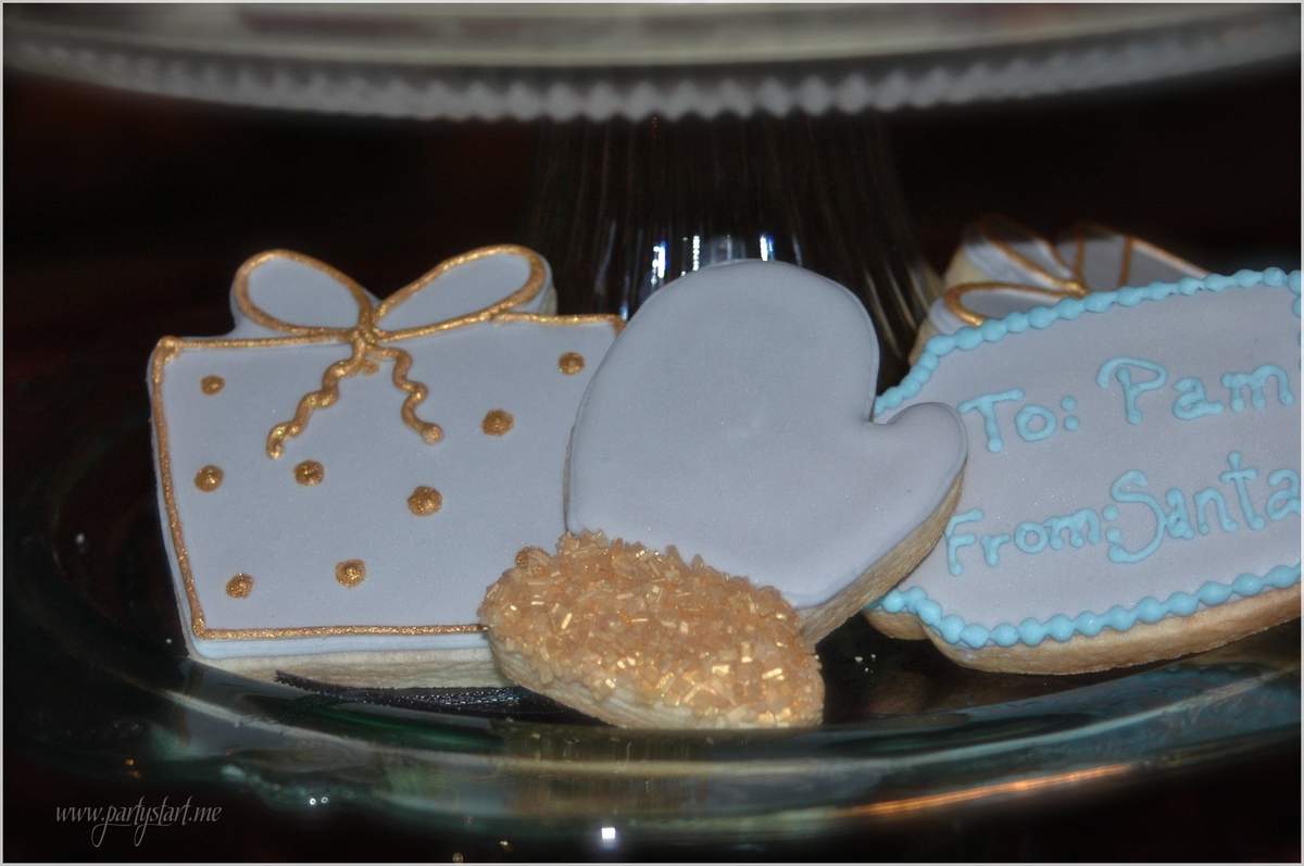 Elegant Blues Holiday - Dinner or Dessert Party