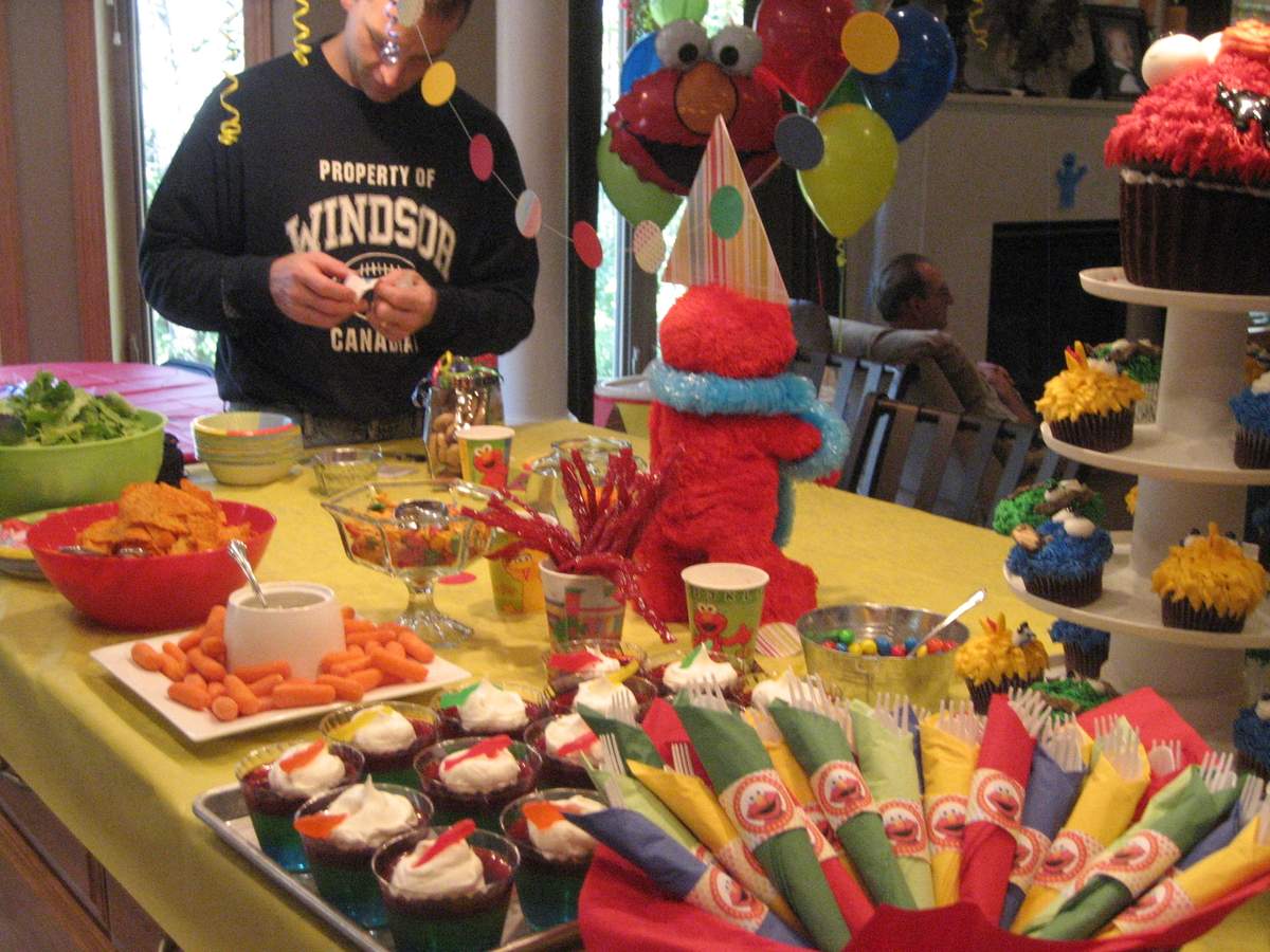 Brady's 2nd Birthday - Elmo & Sesame Street