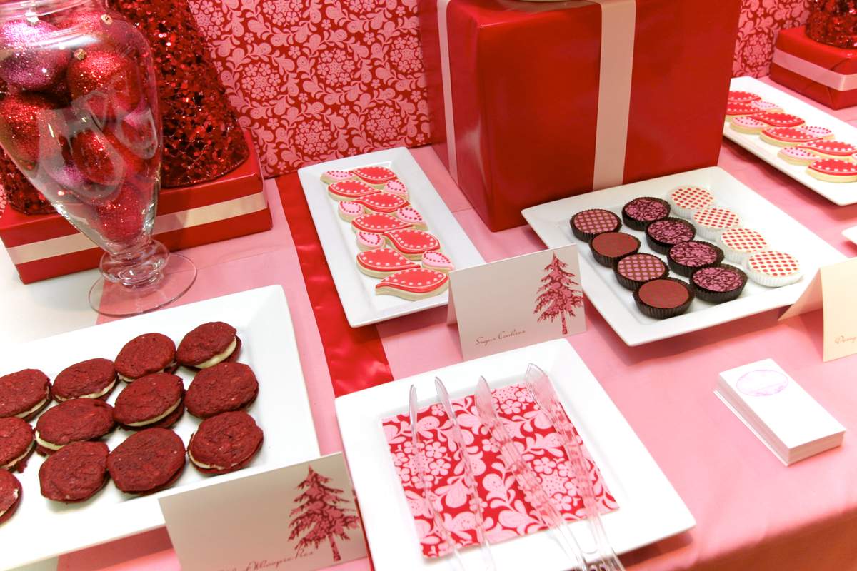 Pink and Red Christmas - Holiday Party