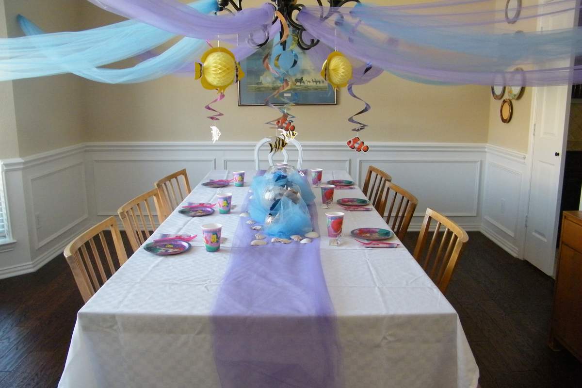 Princess Under the Sea---Sophia Turns Three - Modern Twist on Little Mermaid