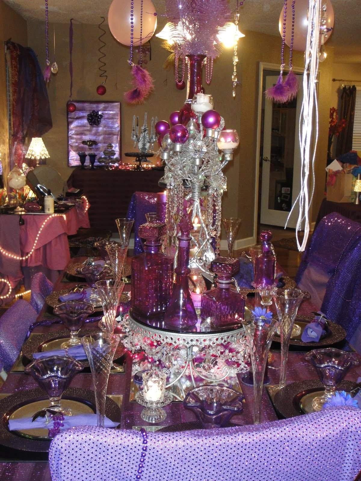 Emma's Purple Spa Party - None