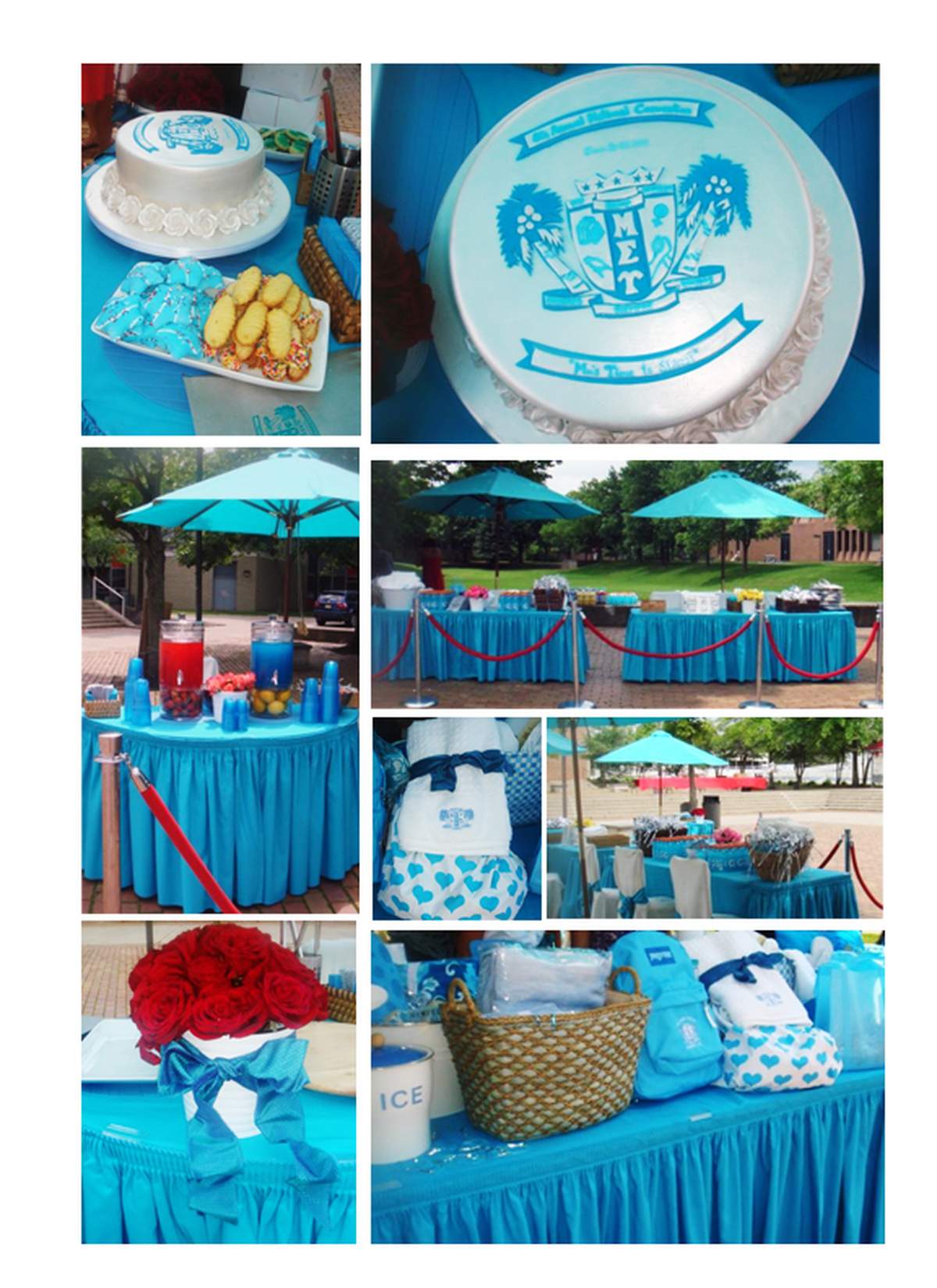Mu Sigma Upsilon Cook Out Convention - Pretty in Blue