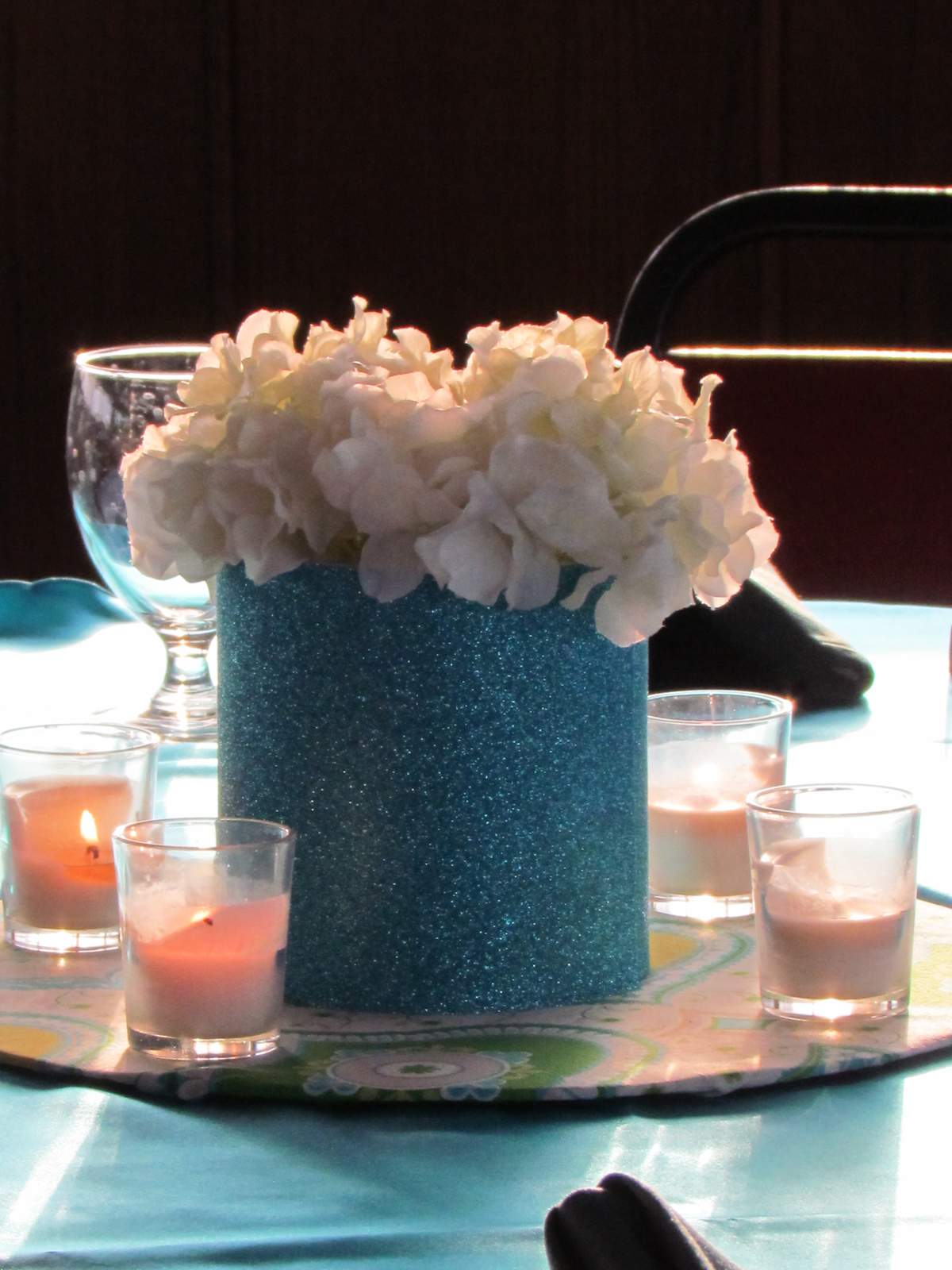 Blue and Green Dinner Party Party Ideas Photo 1 of 44 Catch My Party