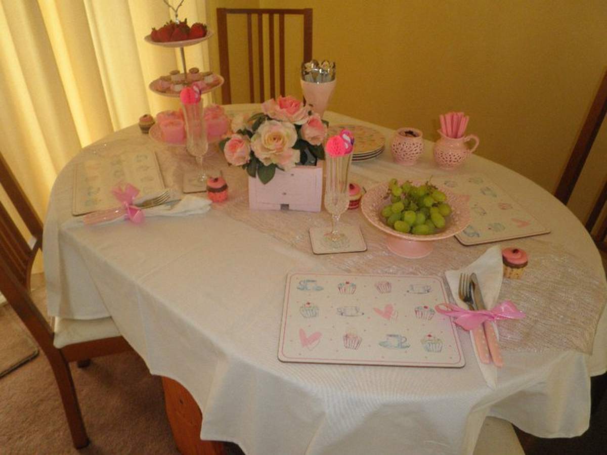 A pretty Playdate! - Pretty in Pink for the Guest of Honour!