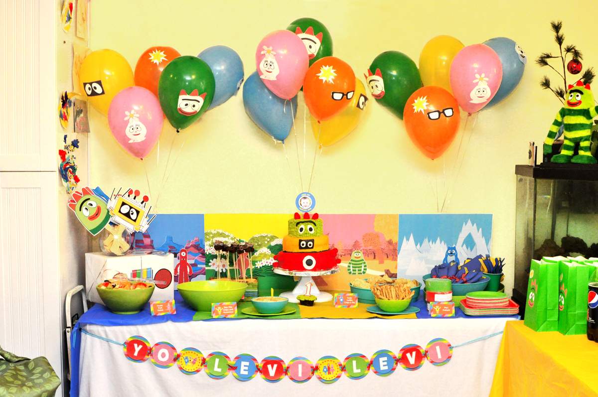 Yo Gabba Gabba Birthday Party Ideas | Photo 2 of 19 | Catch My Party