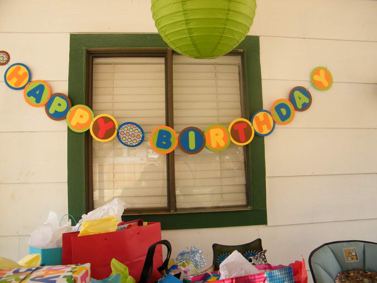It's a hoot! - 1st birthday party