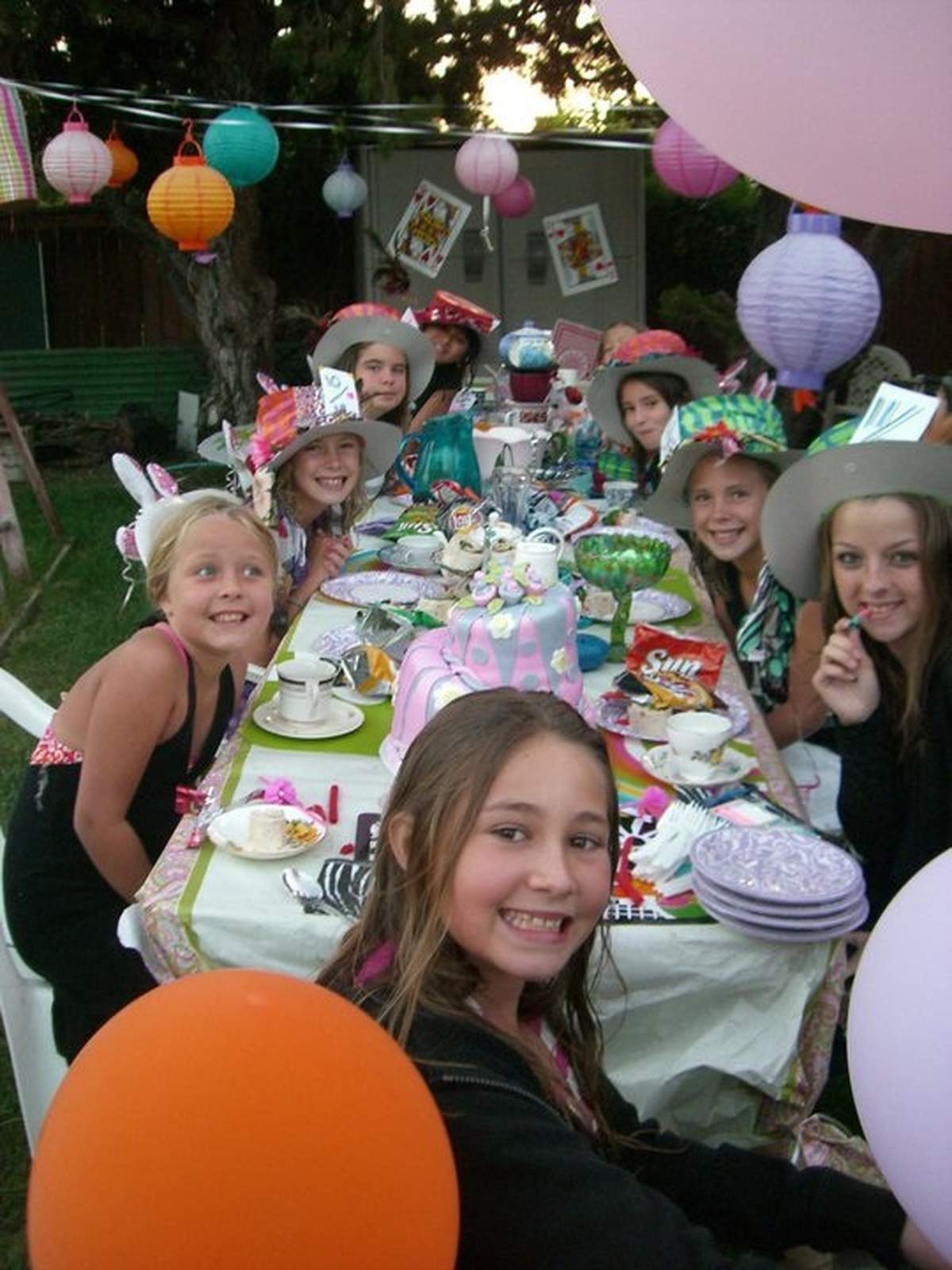 Emily's Mad Hatter Tea Party - Mad Hatter Tea Party