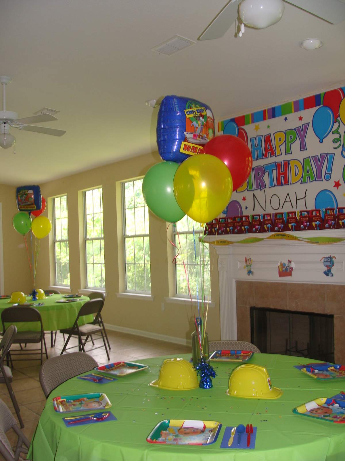 Boy's 2nd Birthday! - Handy Manny