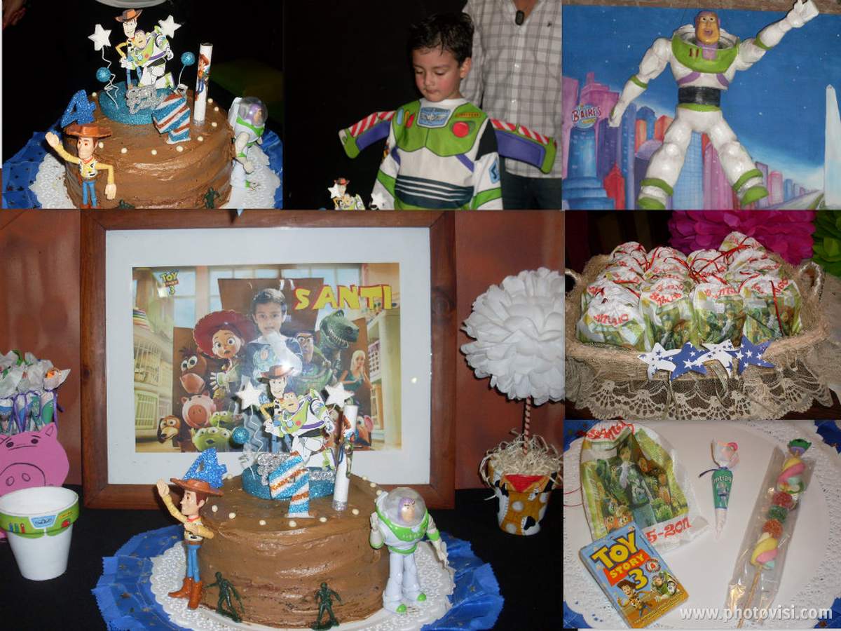 Los 4 añitos de Santy - Toy Story