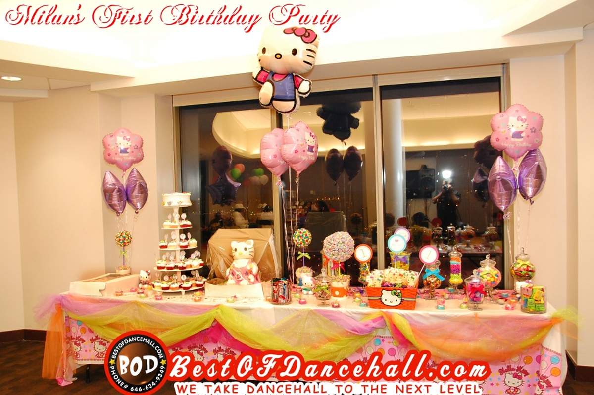Milan's First Birthday - Hello Kitty