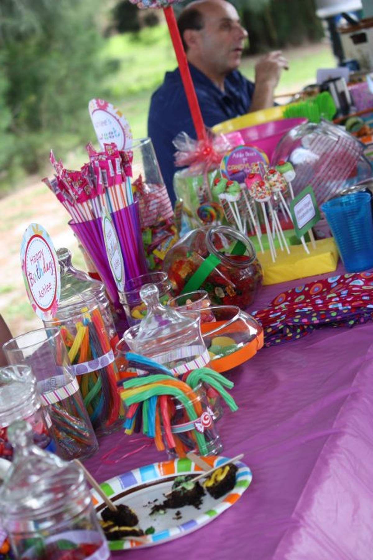 Ashlee's Candyland 1st Birthday! - Candyland 