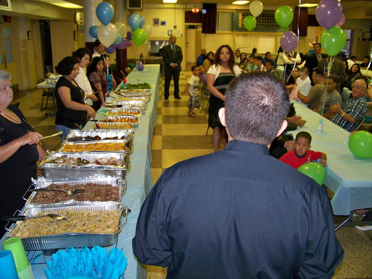 Blue Blessing Baptism Party Ideas Photo 1 of 37 Catch My Party