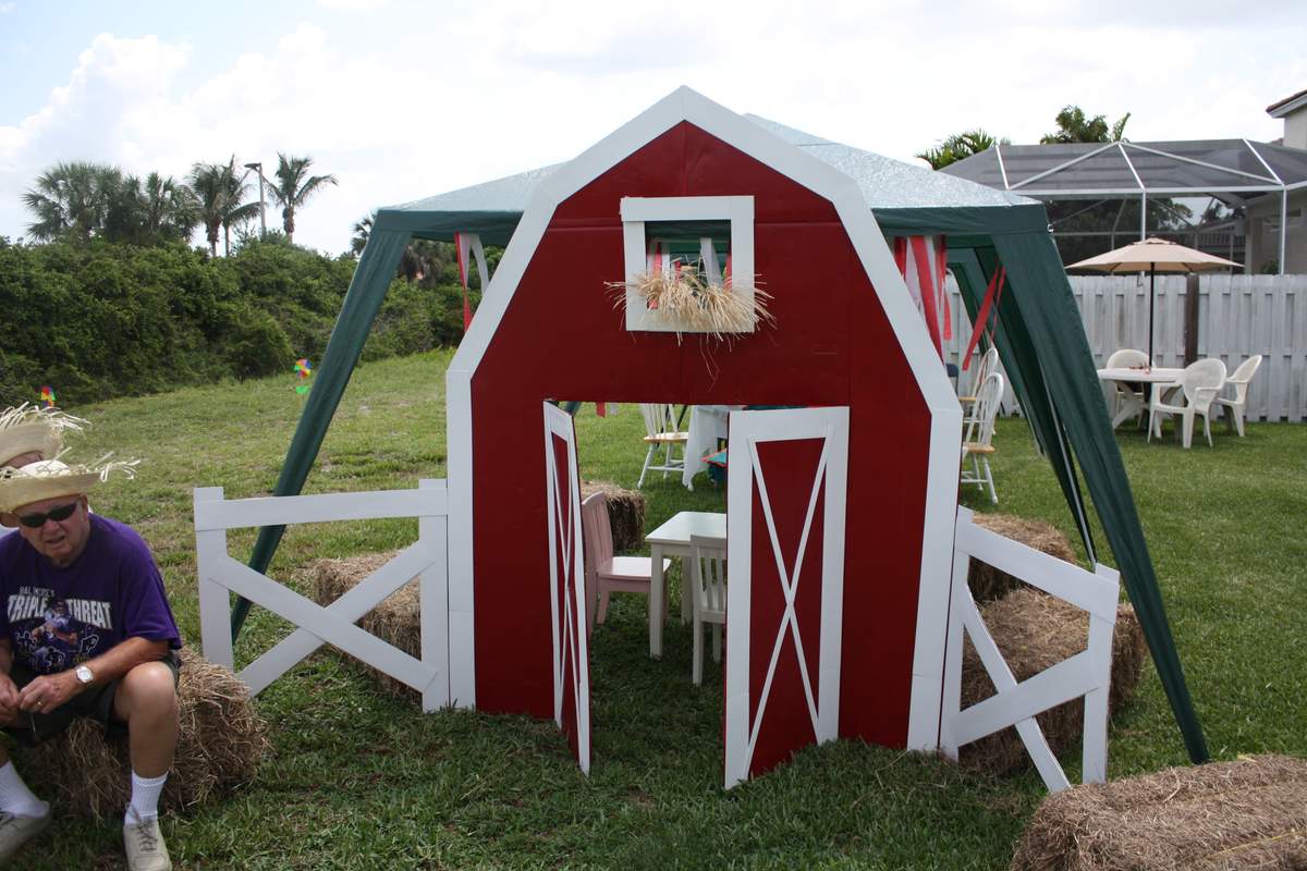 Farm Barnyard Birthday Party Ideas Photo 6 Of 12 Catch My Party