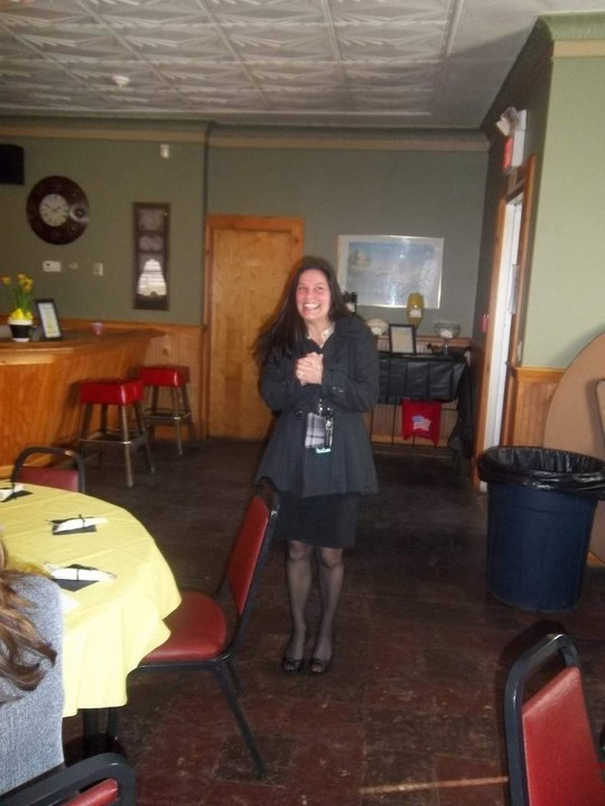 Melissa's Shower - Black White and Yellow