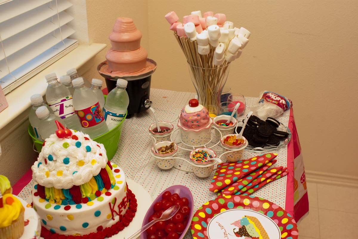 Candy/Sweets/Dessert Birthday Party Ideas | Photo 1 of 12 | Catch My Party