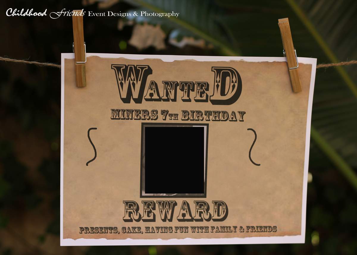 California Gold Rush Birthday Party Ideas | Photo 1 of 34 | Catch My Party