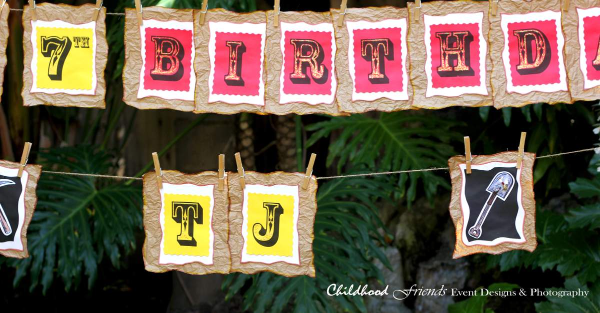 California Gold Rush Birthday Party Ideas | Photo 1 of 34 | Catch My Party