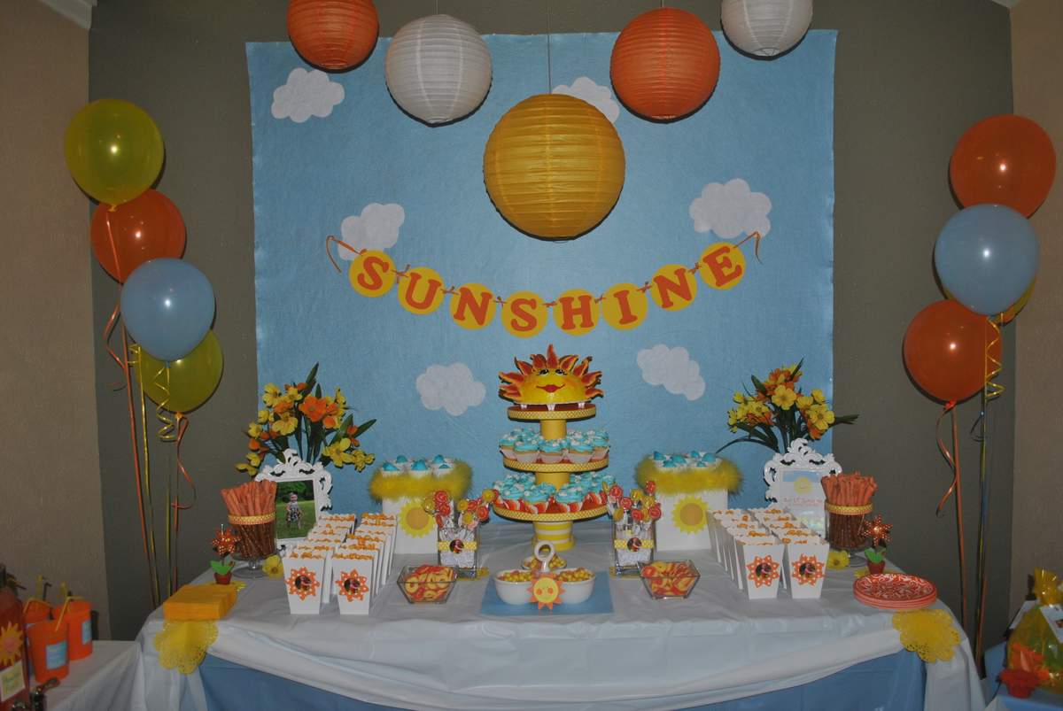 Whimsical Sunshine 1st Birthday - Sunshine