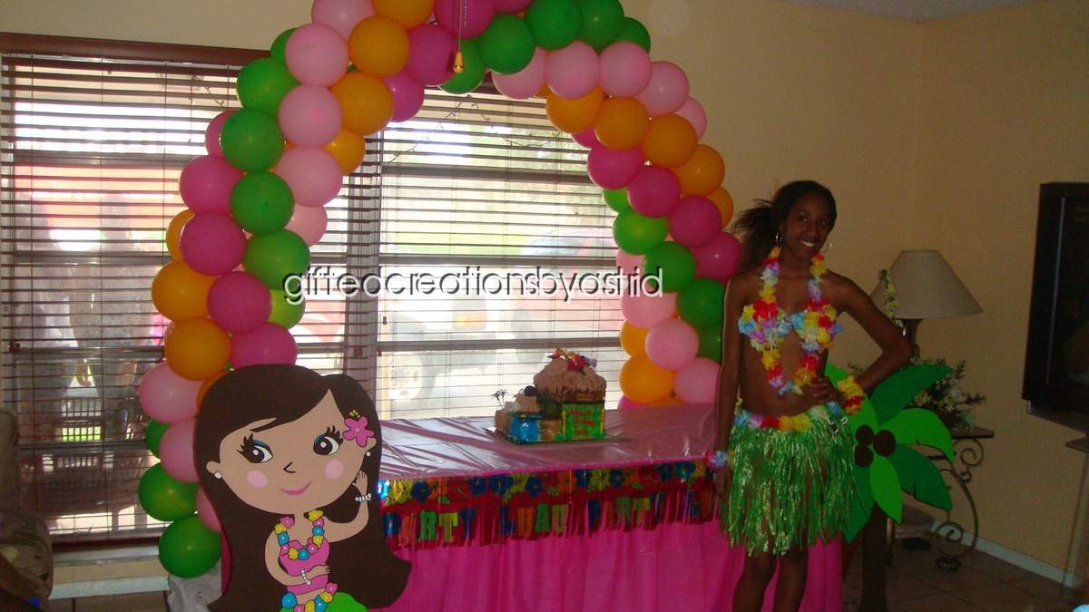 Pretty Pink Luau - Hawaiian Luau