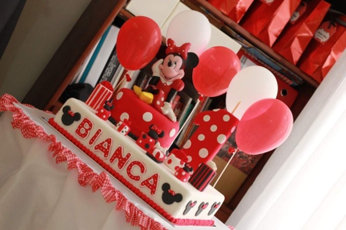 Bianca's 1st birthday party - Minnie Mouse