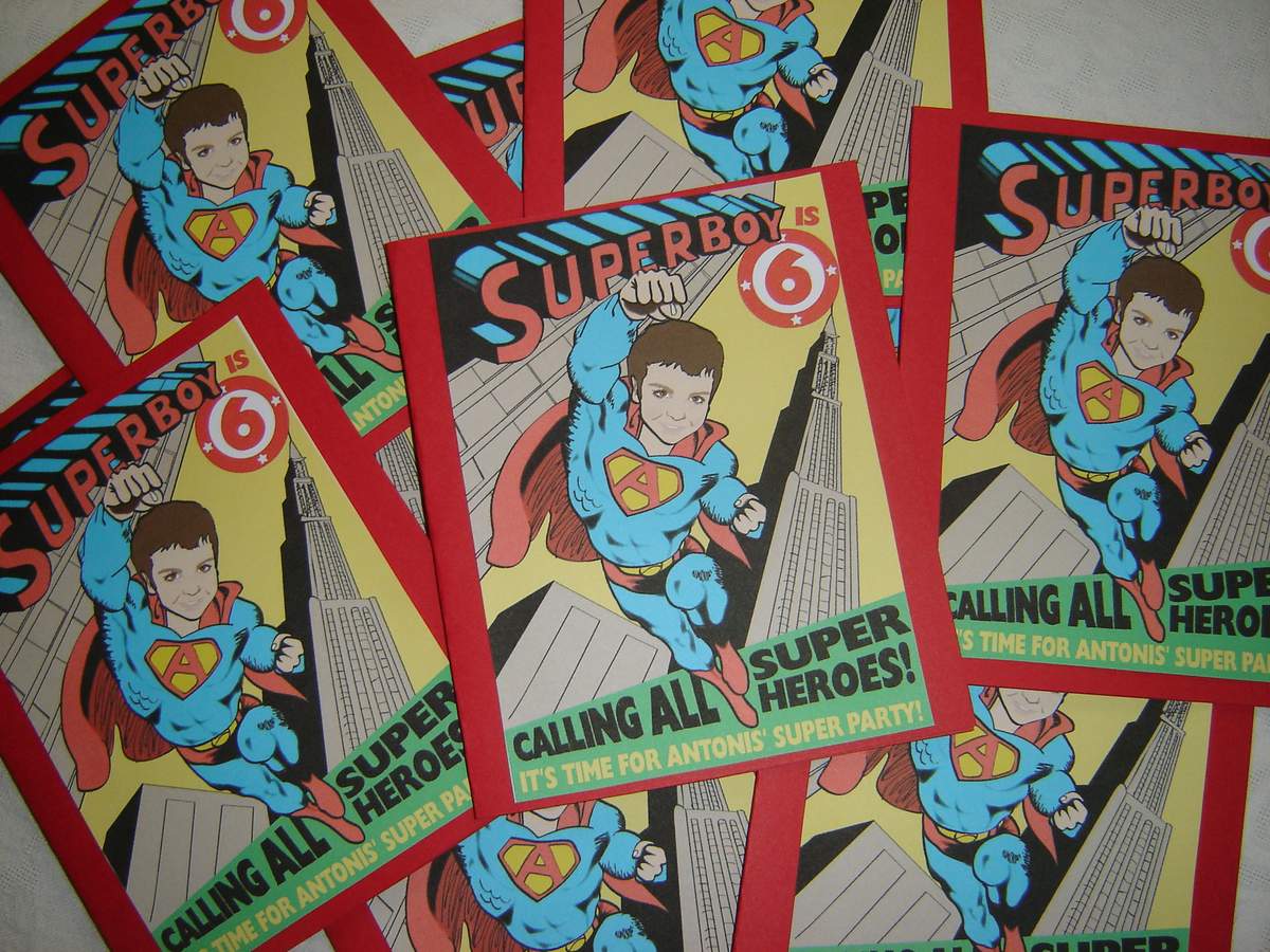 Super Antonis' Party - Superhero