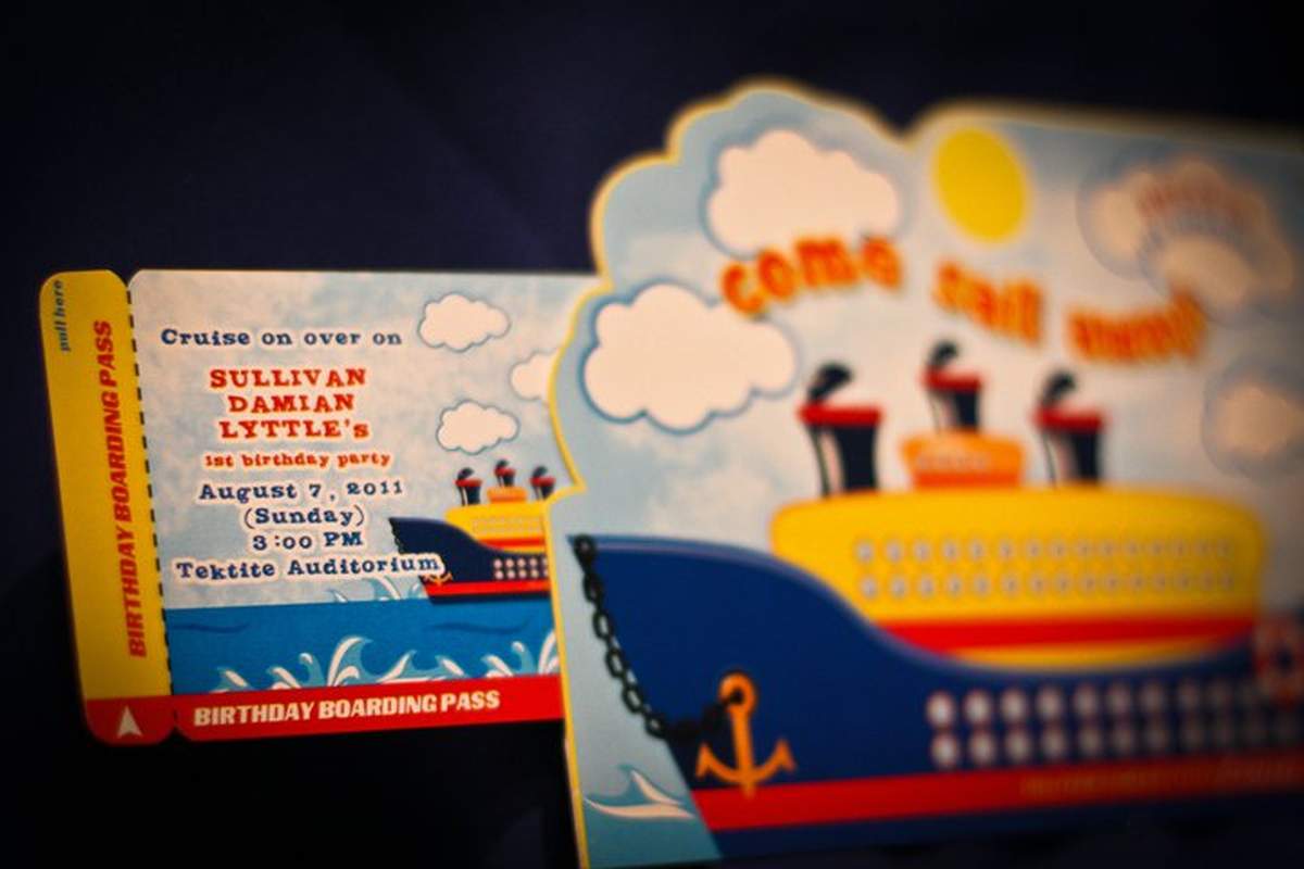 Cruise Ship Party - Nautical/Cruise Ship