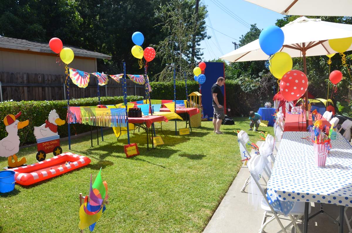 Jordan's 1st Circus Birthday - None
