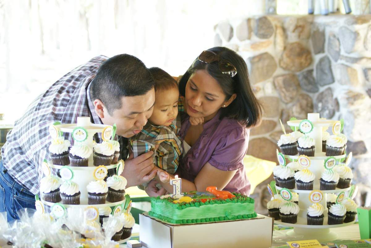 Isaac's 1st Birthday - Jungle