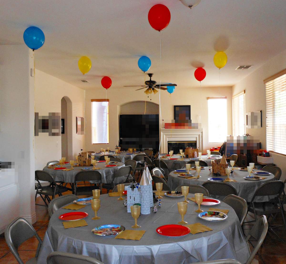 Son's 3rd Birthday - Medieval, Knights, Castles, Prince