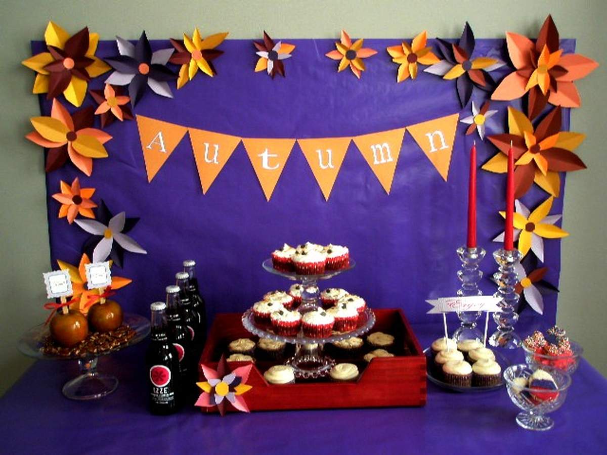 Autumn Dessert Table - Autumn