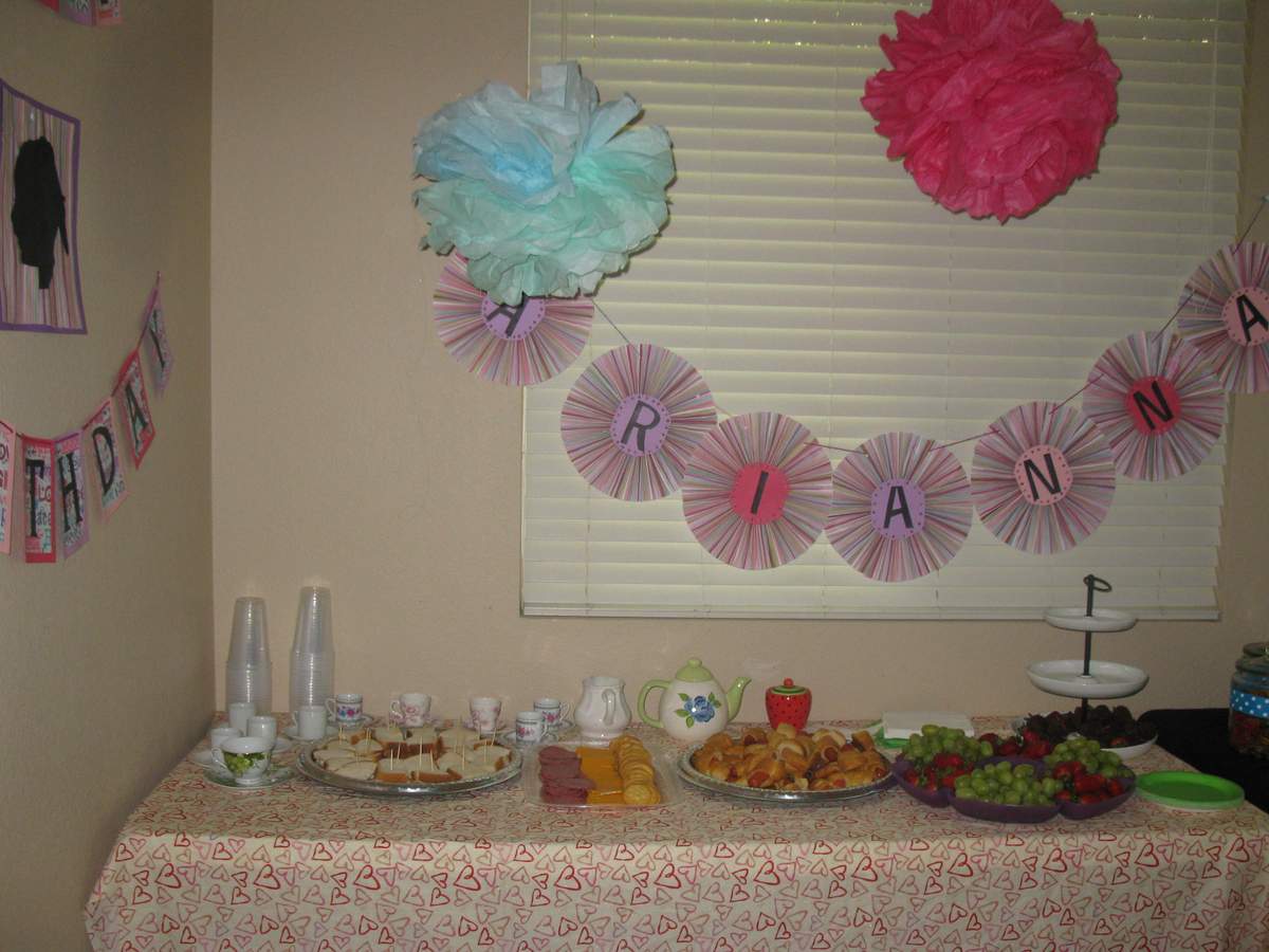 Ariannas princess tea party! - Princess Tea Party