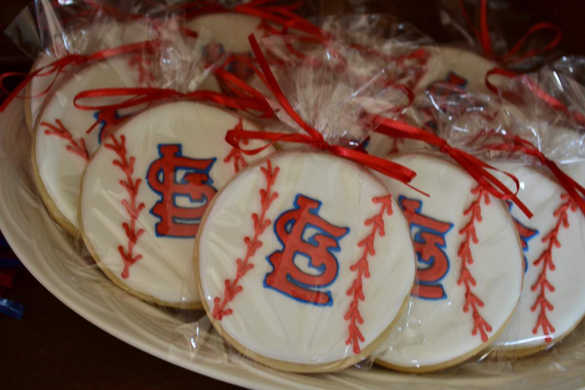 St. Louis Cardinals baseball Birthday Party Ideas Photo 16 of 17