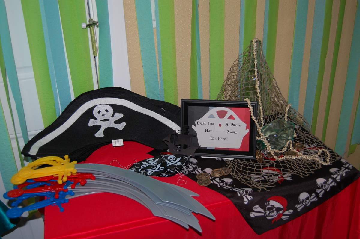 Mermaid/Pirate Birthday Party Ideas Photo 3 of 23 Catch My Party