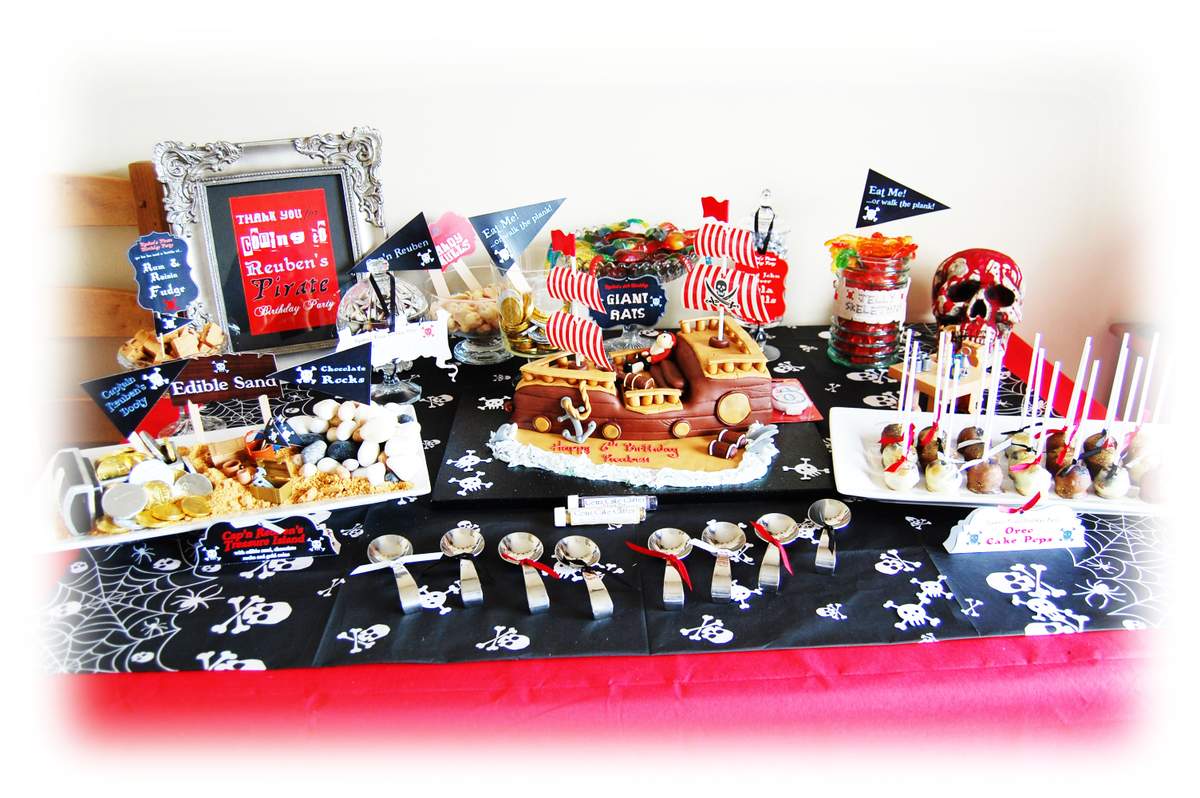 Reuben's Pirate Themed Birthday Party - Pirates
