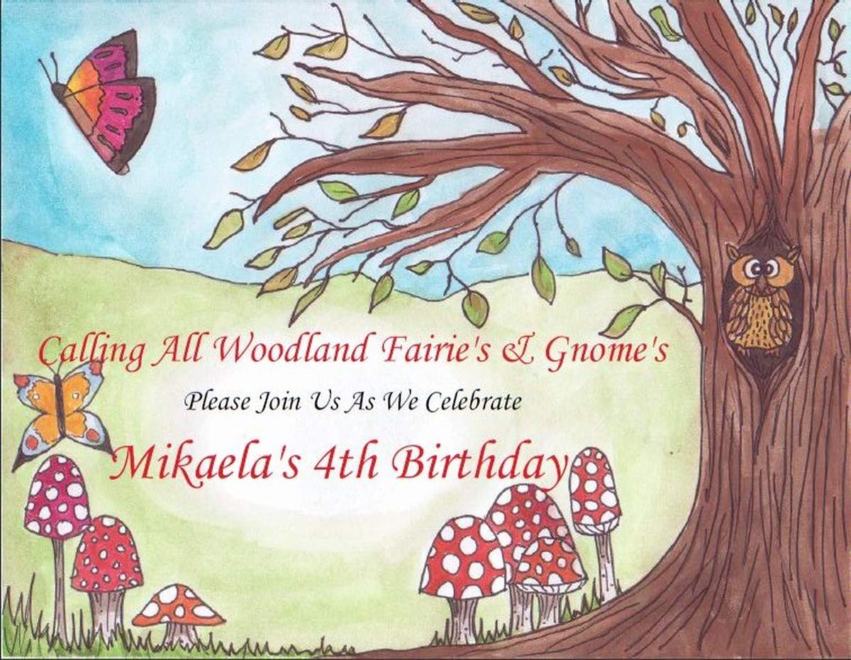 Mikaela's Enchanted Forest Party - Enchanted Forest/Woodland Fairy