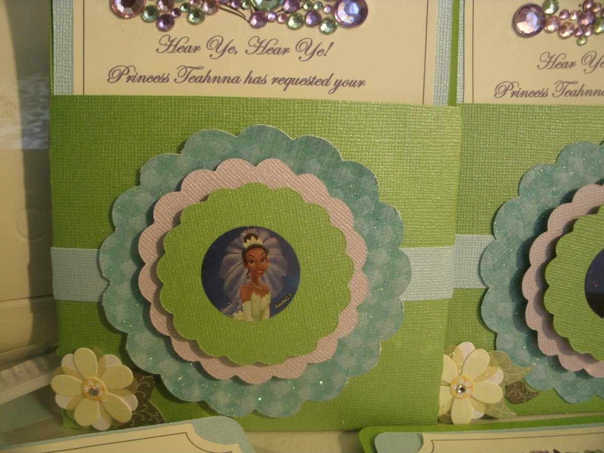 Princess Teahnna Party  - PRINCESS AND THE FROG