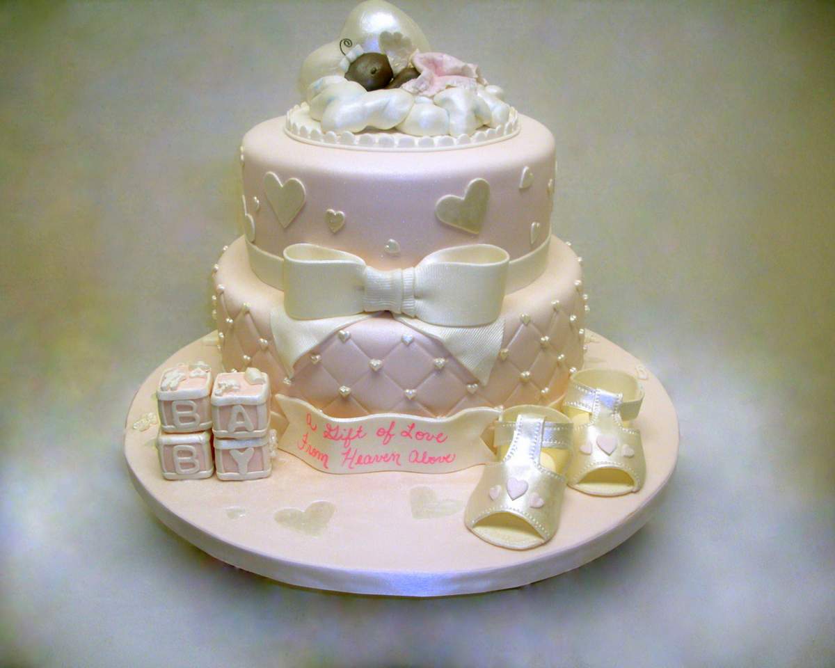 Valentines Day Baby Shower - Hearts & Baby