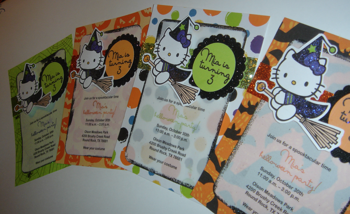Halloween/Hello Kitty Birthday Party Ideas Photo 11 of 20 Catch My